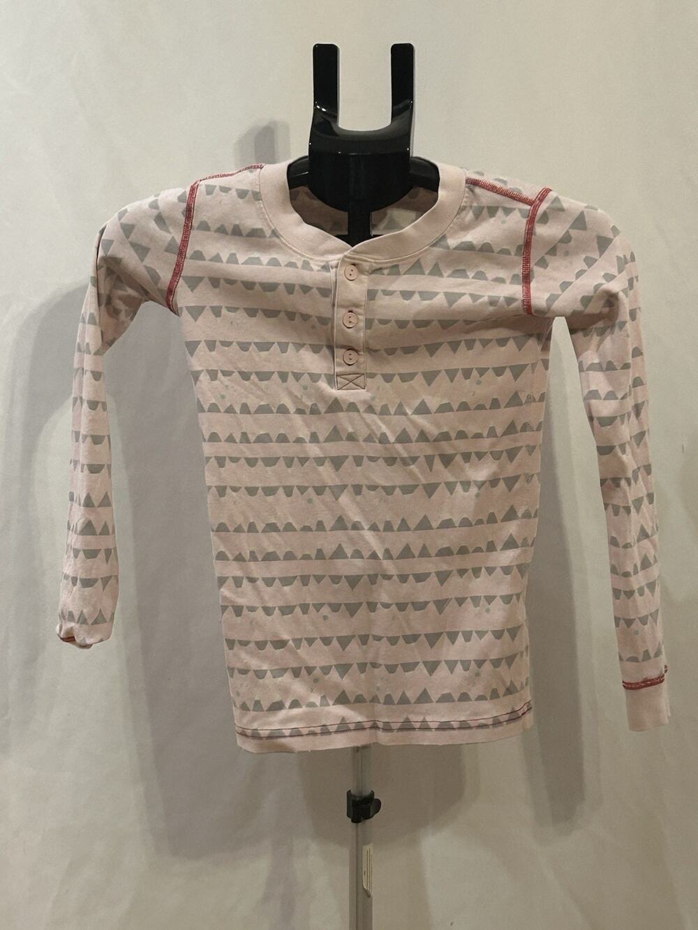 Hanna Andersson Pink Pajama Set Girls size 10